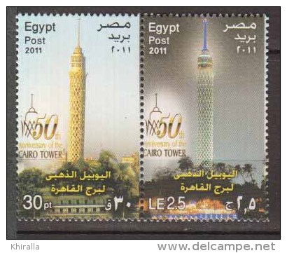 EGYPTE   2011                    N°  2093 / 2094              COTE  2 .50  € - Ungebraucht