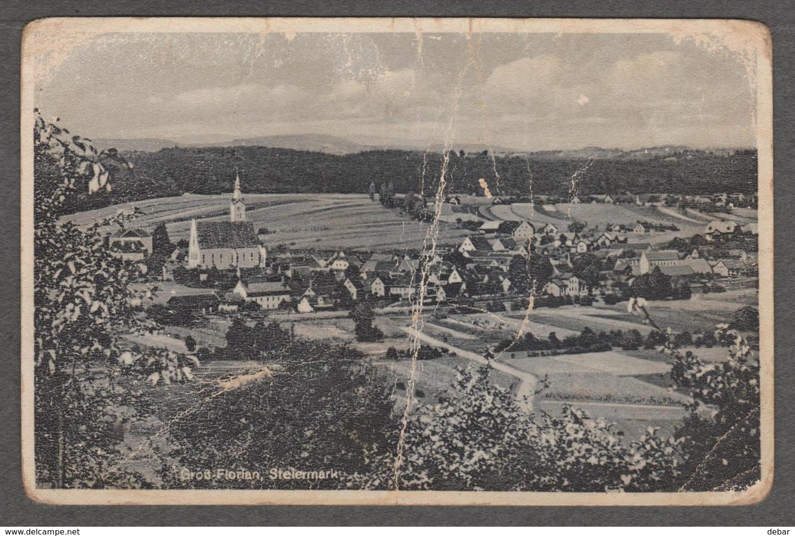 POSCARD - VOJNA POSTA 36.DIVIZIJE  -8.JUNI  1945 - GROS - FLORIAN,STEIERMARK - Gebraucht