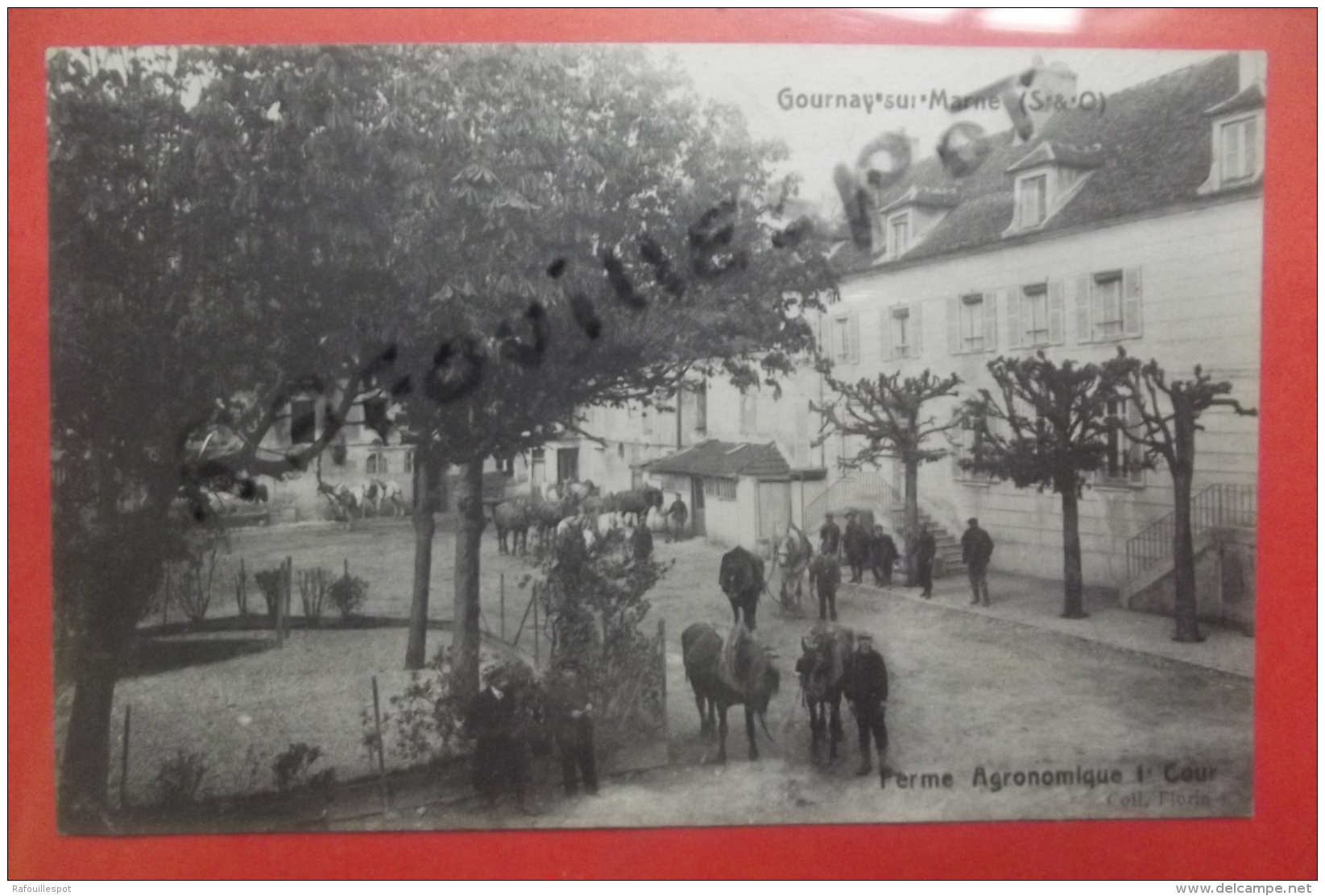Cp Gournay Sur Marne Ferme Agronomique 1°cour - Gournay Sur Marne