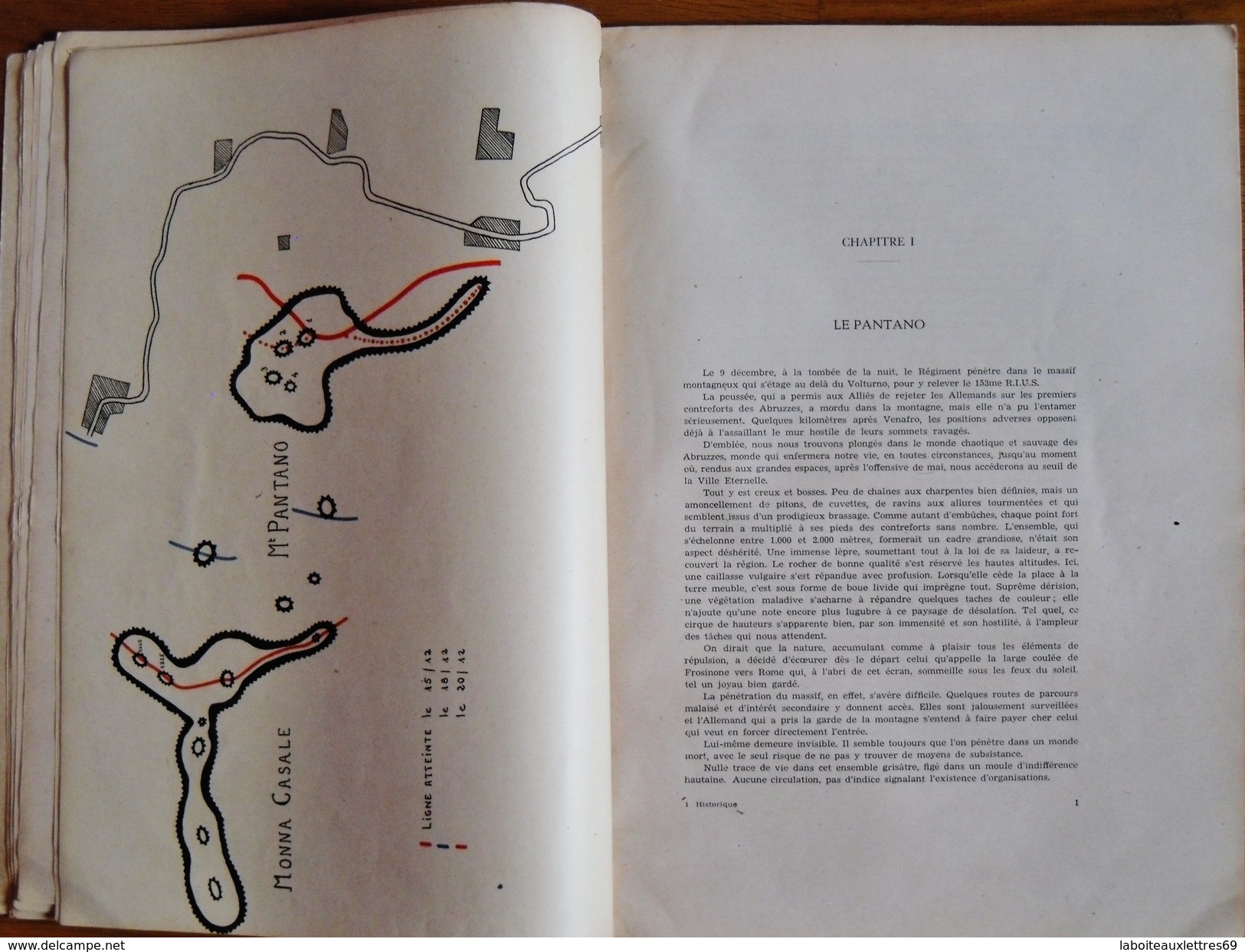 HISTOIRE DU 5EME REGIMENT DE TIRAILLEURS MAROCAINS-1948-DE LATTRE DE TASSIGNY