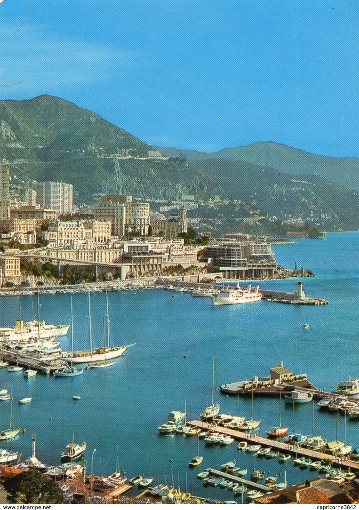 Monaco - Le Port, Le Casino Et L'hotel De Paris - Puerto