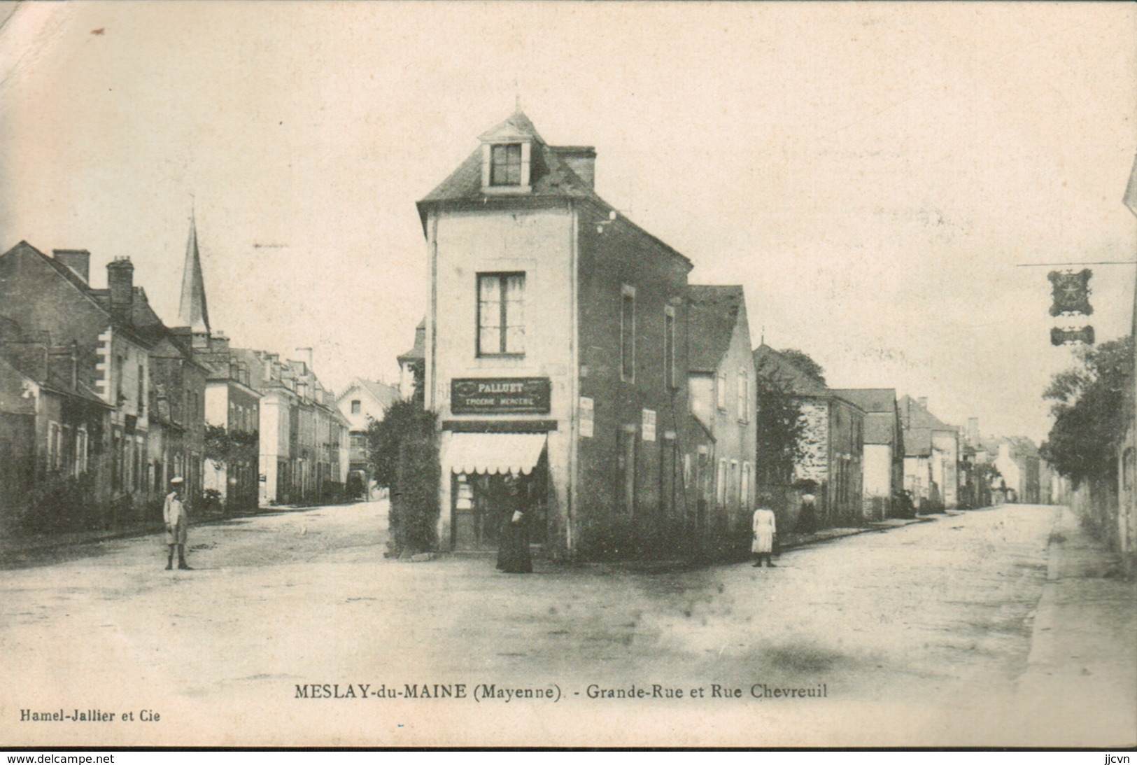 Meslay Du Maine - Grande Rue Et Rue Chevreuil - Meslay Du Maine