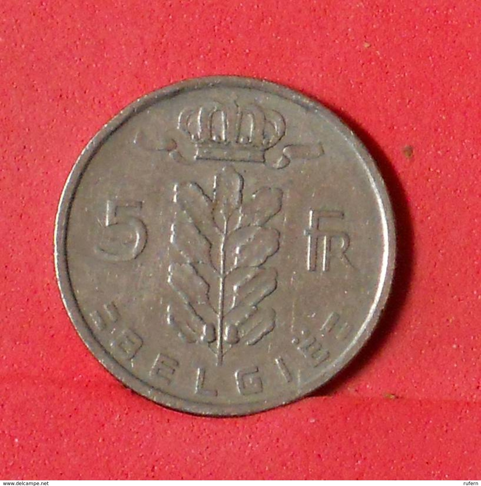 BELGIUM 5 FRANCS 1949 -    KM# 135,1 - (Nº17365) - 5 Francs