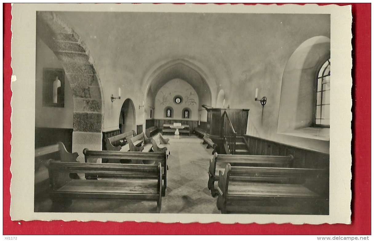 PRG-14  Restauration Du Temple De Bassins. Intérieur. Inauguré Le 23.12.1931 . Non Circulé - Bassins