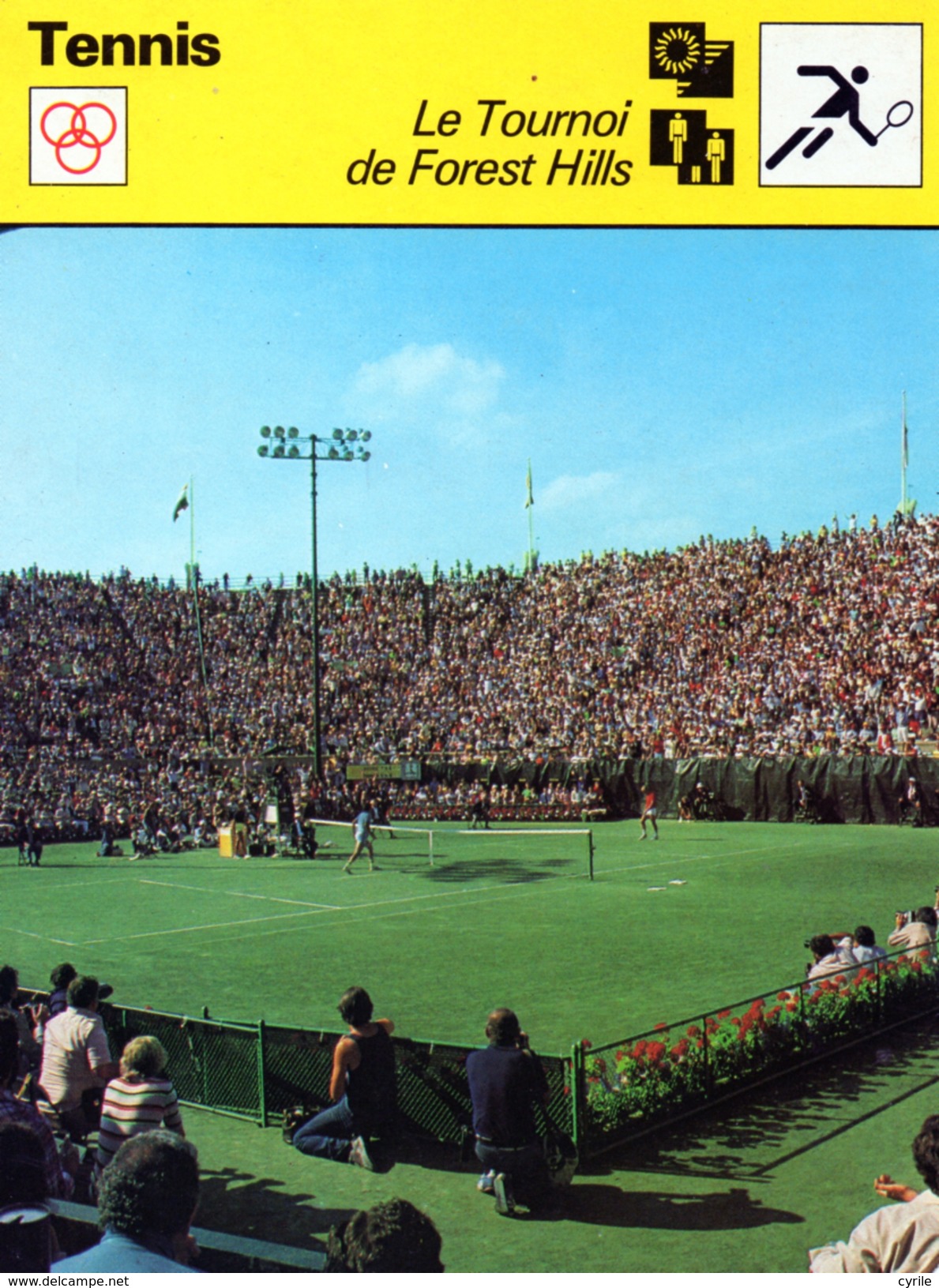 Tennis  ***   Le Tournoi De Forest Hills - Autres & Non Classés