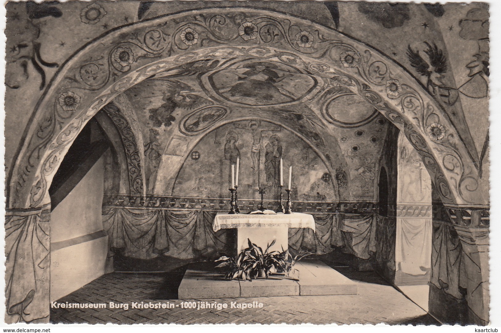 Kreismuseum BURG KRIEBSTEIN - 1000 Jährige Kapelle - (D.) - Waldheim