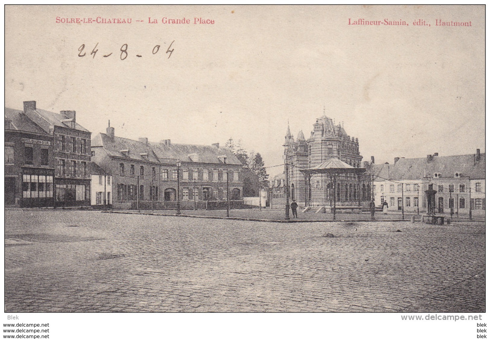 59. Nord :  Solre Le Chateau : La Grande Place . - Solre Le Chateau