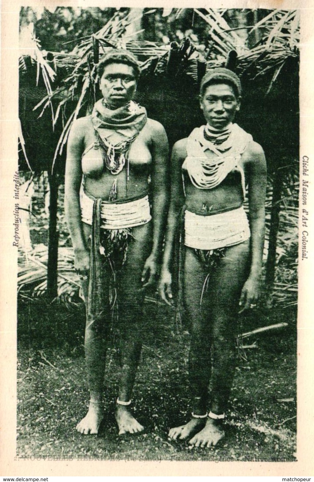 NOUVELLES HEBRIDES - FEMMES INDIGENES - Vanuatu