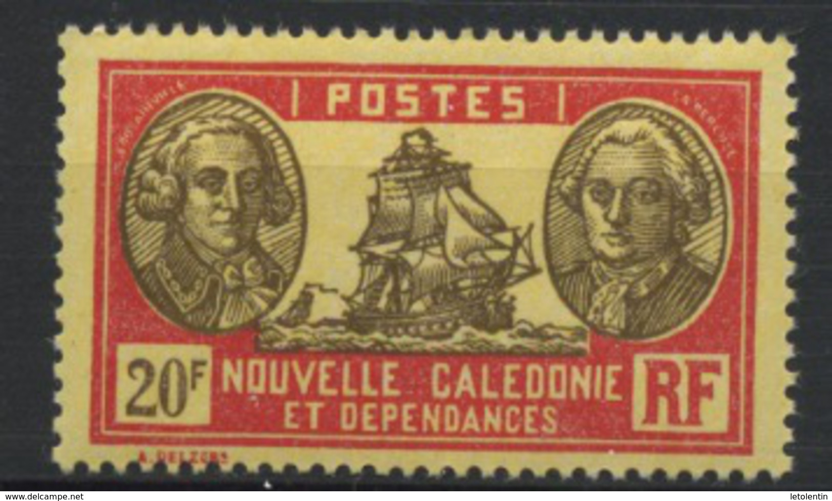 NOUVELLE CALÉDONIE : SERIE COURANTE N° Yvert  161** - Unused Stamps