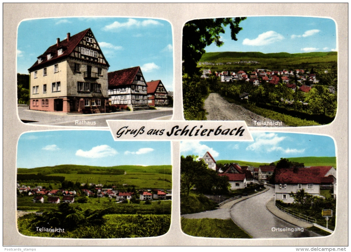 Brachttal - Schlierbach, Mehrbild-AK, Ca. 70er Jahre - Main - Kinzig Kreis