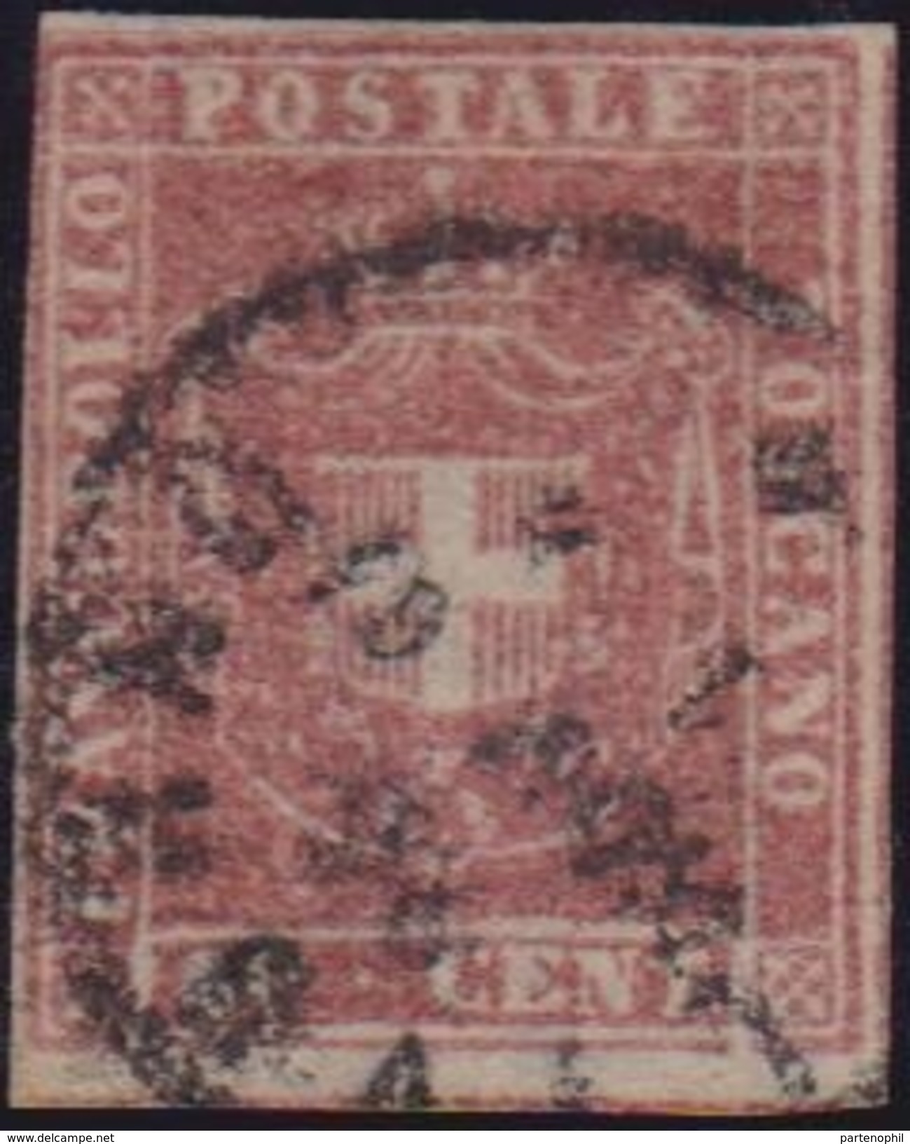 ASI TOSCANA 1860 40 C. Carminio Rosa N.21b - - Toskana