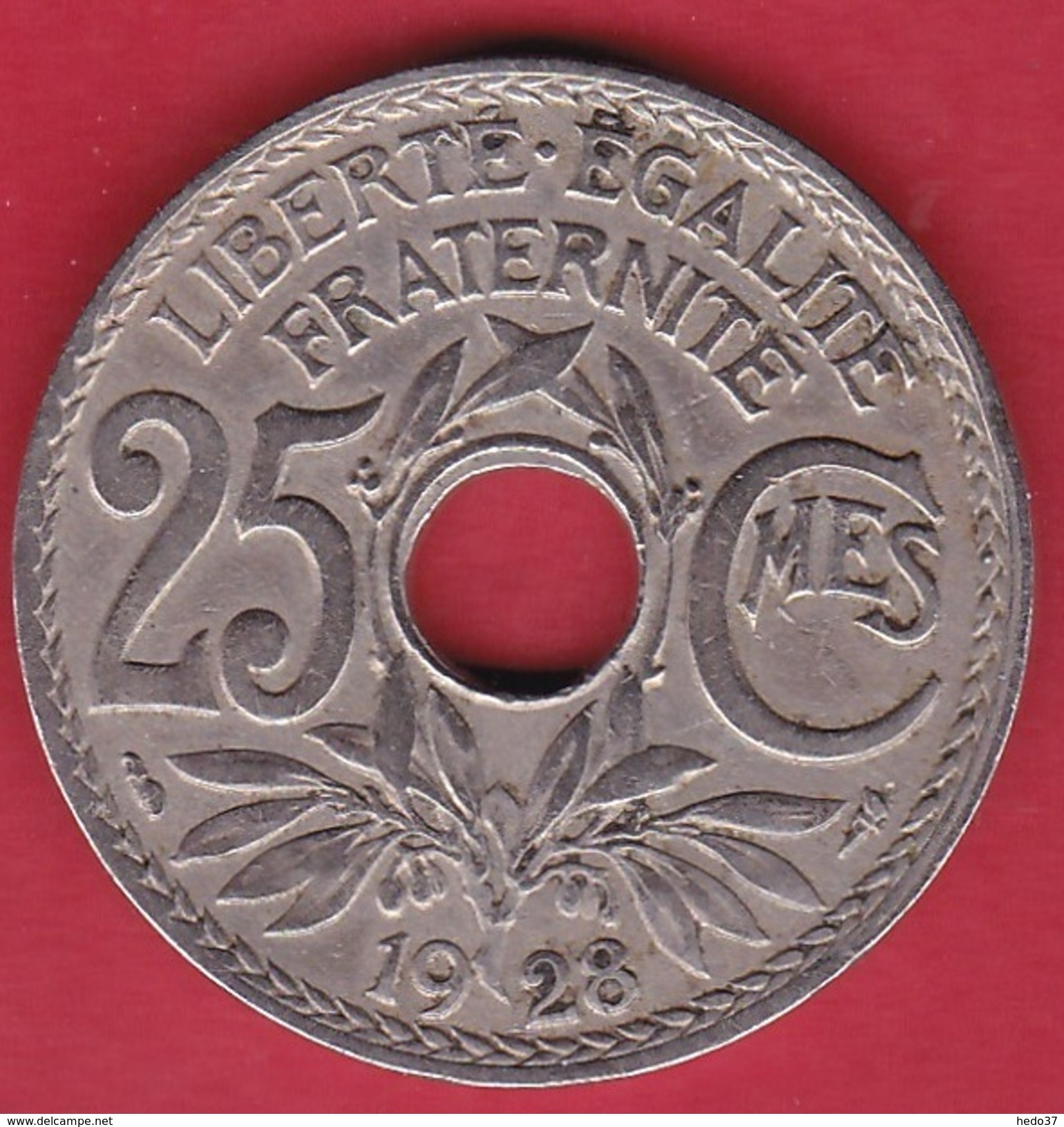 France 25 Centimes Lindauer 1928 - Altri & Non Classificati