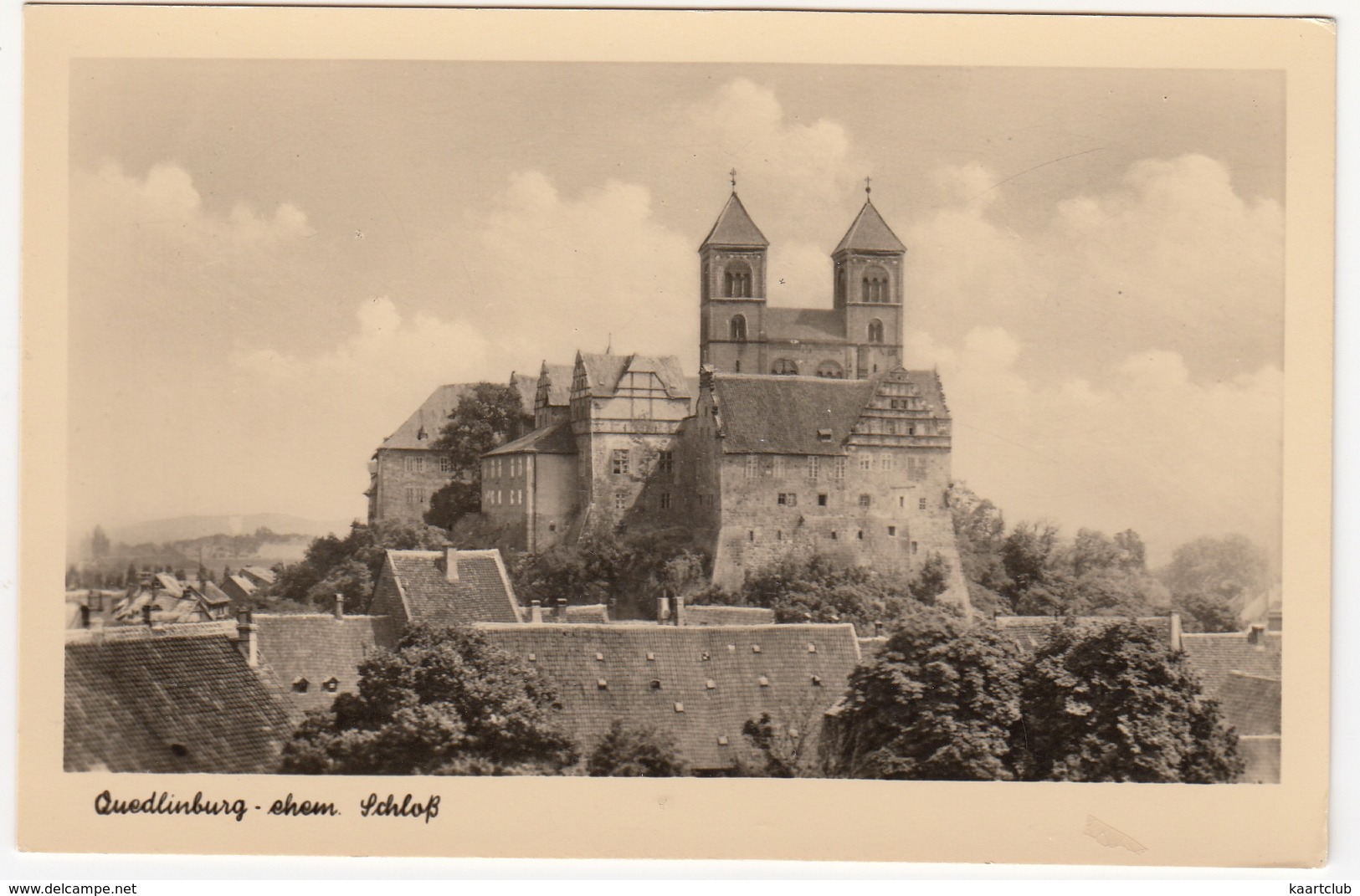 Quendlinburg - Ehem. Schloß  - (D.) - Quedlinburg