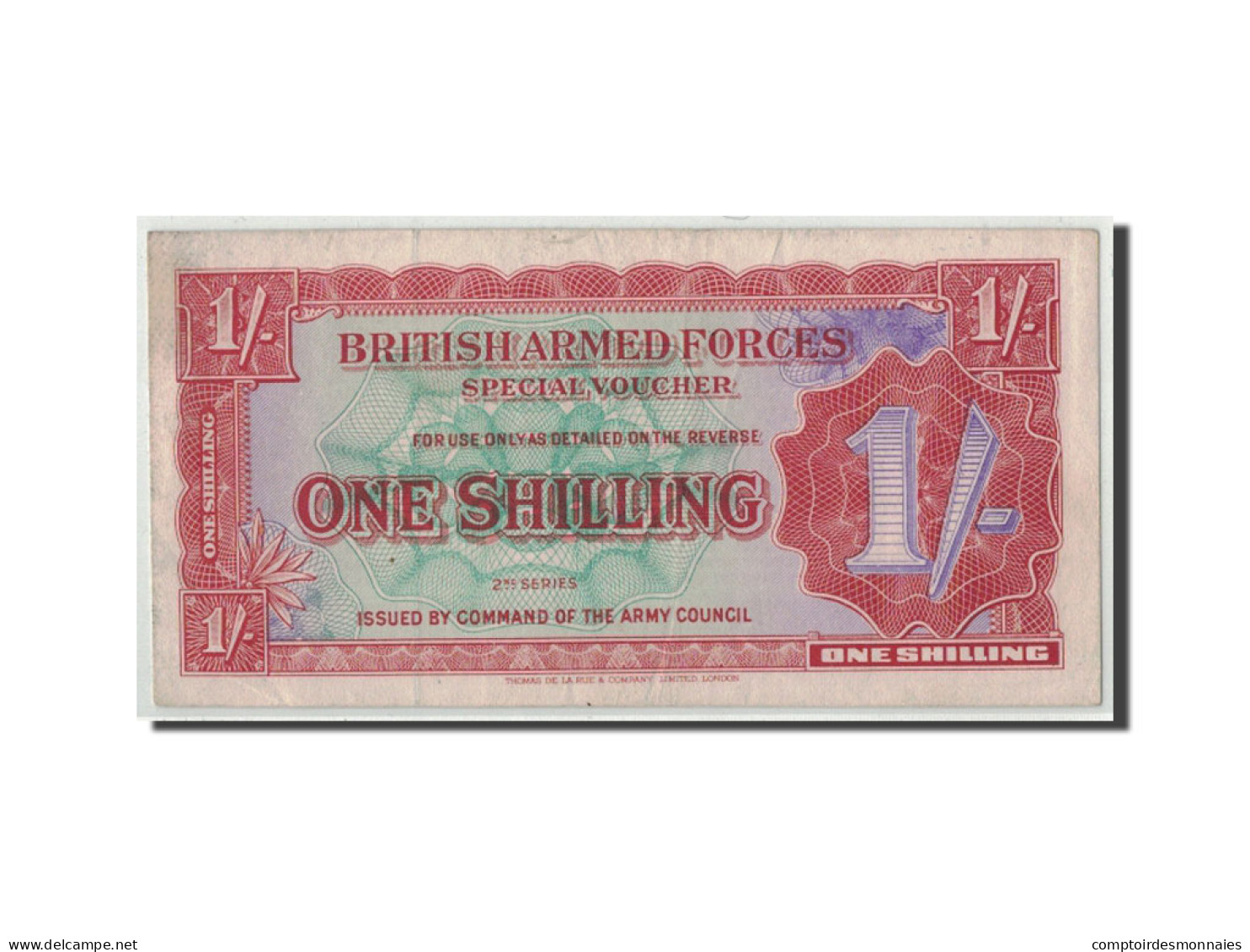 Billet, Grande-Bretagne, 1 Shilling, Undated (1948), KM:M18a, SUP - Forze Armate Britanniche & Docuementi Speciali