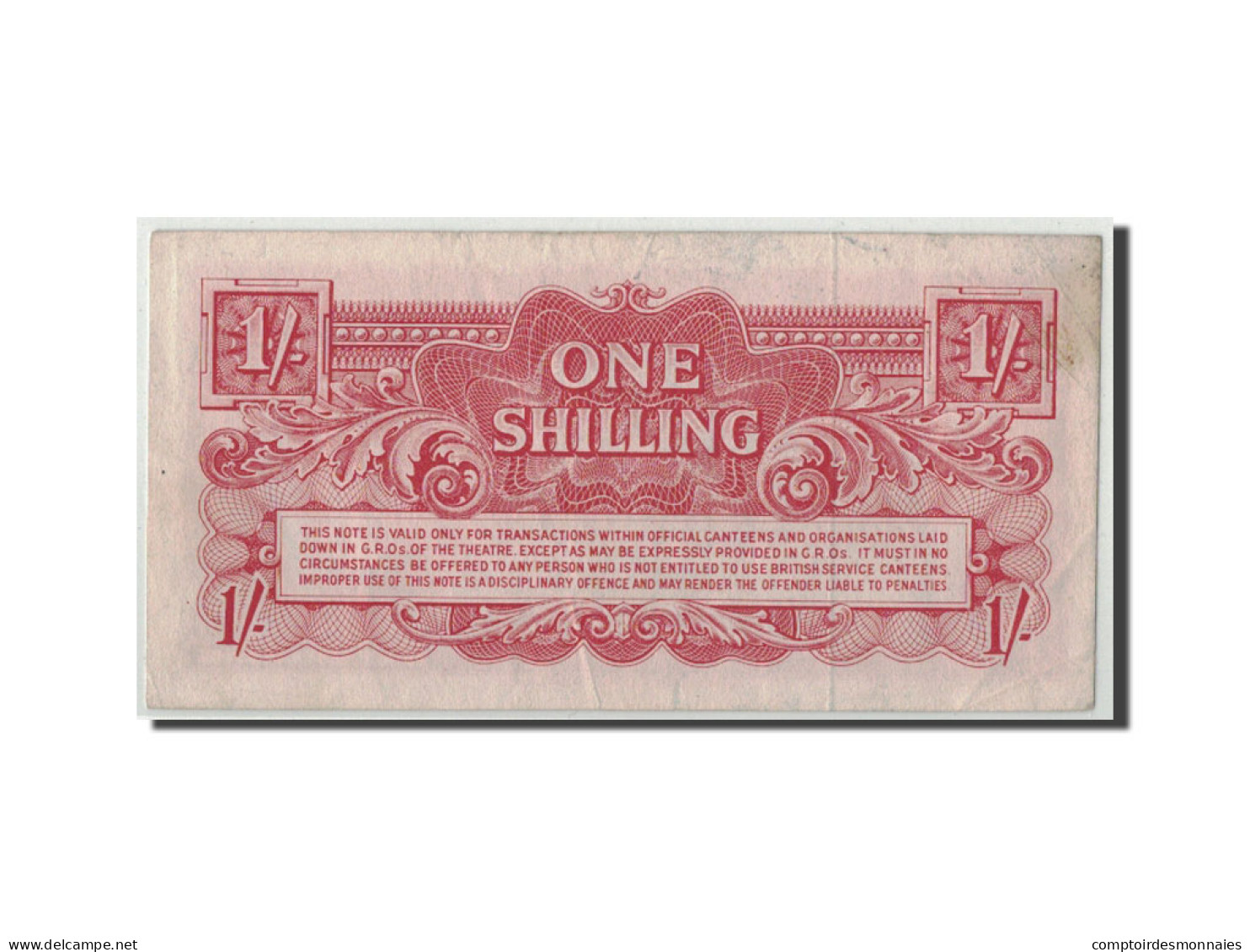 Billet, Grande-Bretagne, 1 Shilling, Undated (1948), KM:M18a, SUP - British Armed Forces & Special Vouchers