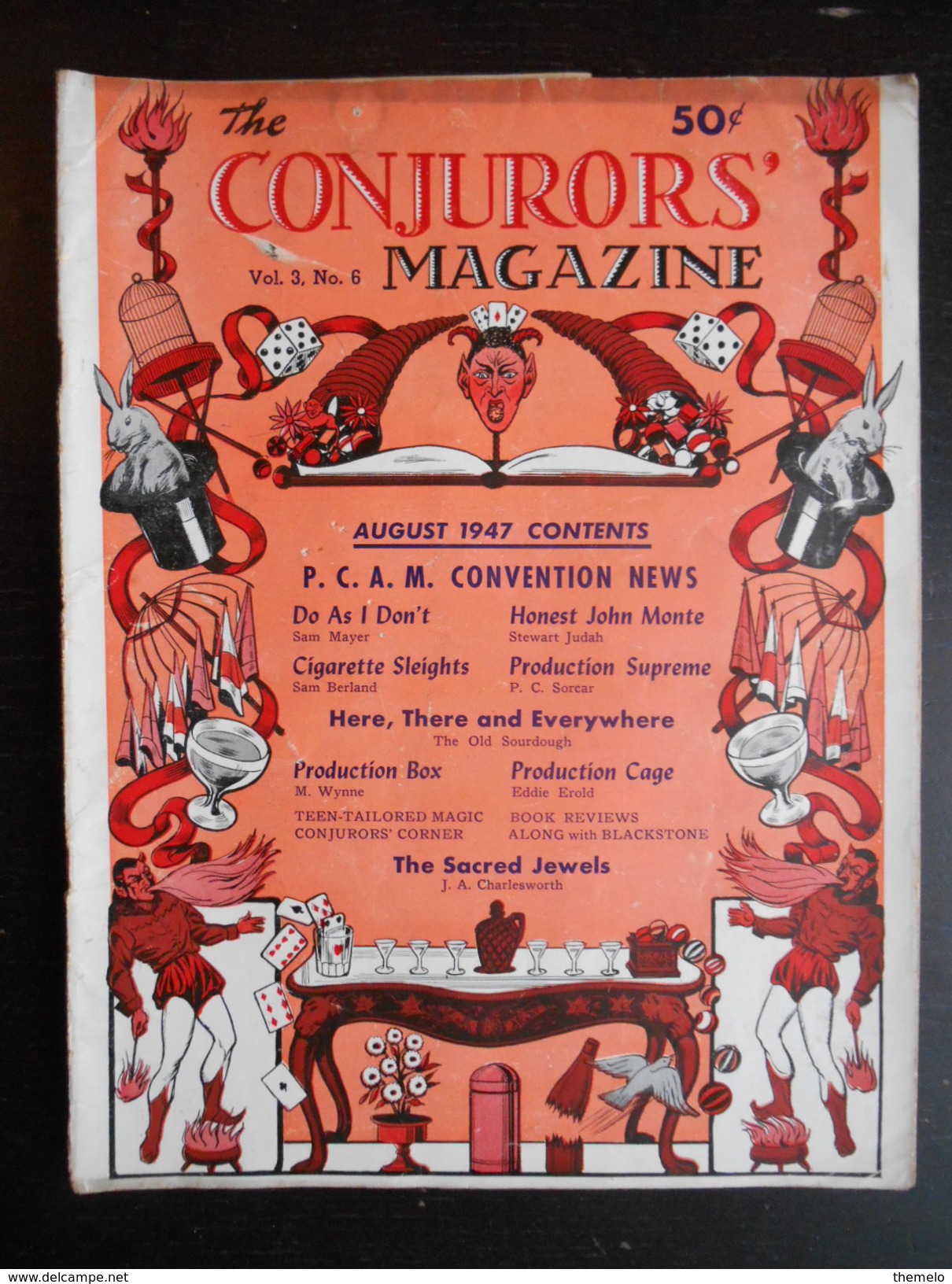 Revue "The Conjurors' Magazine Vol.3 N°6 August 1947" - Entertainment