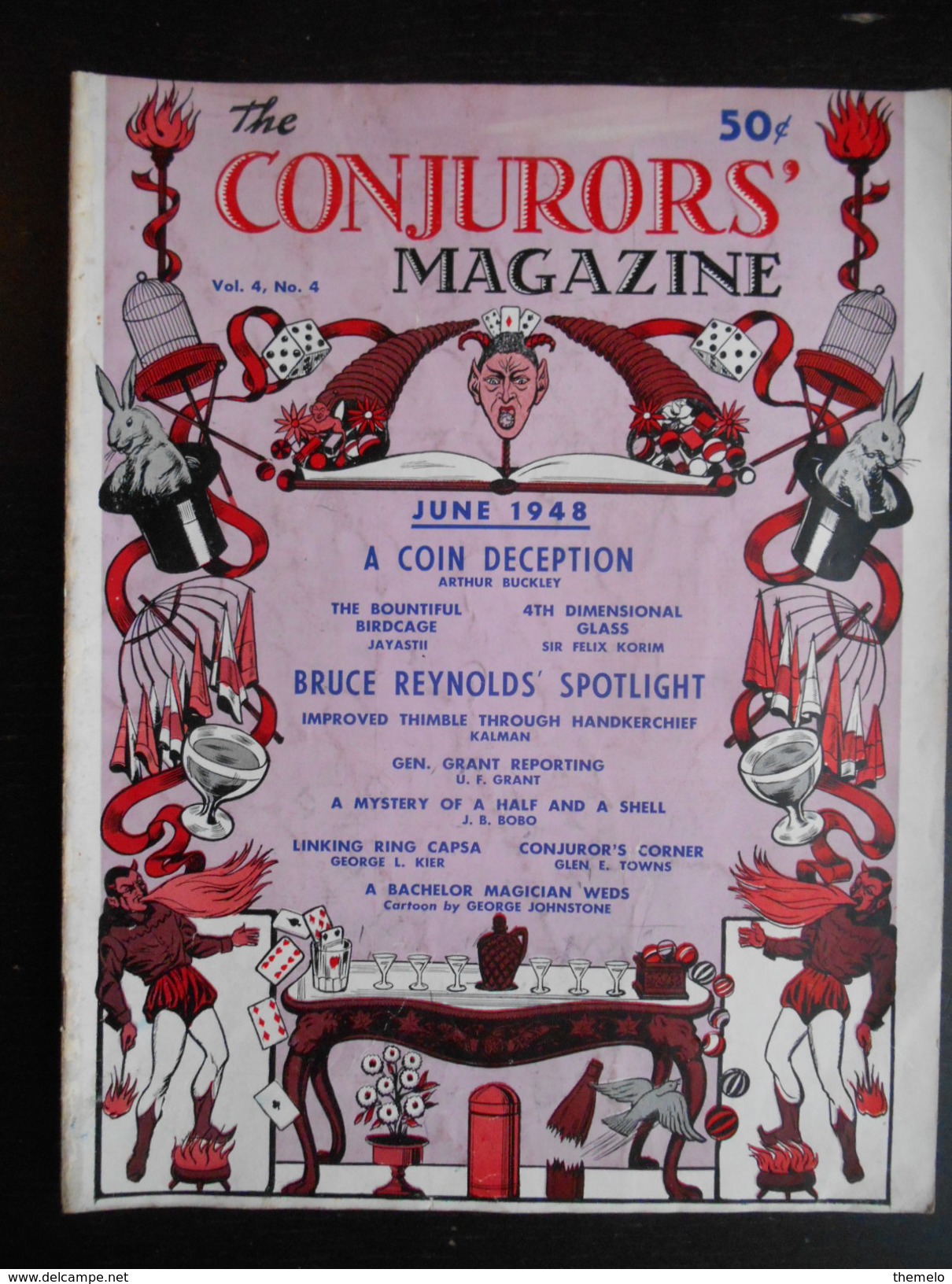 Revue "The Conjurors' Magazine Vol.4 N°4 June 1948" - Entretenimiento