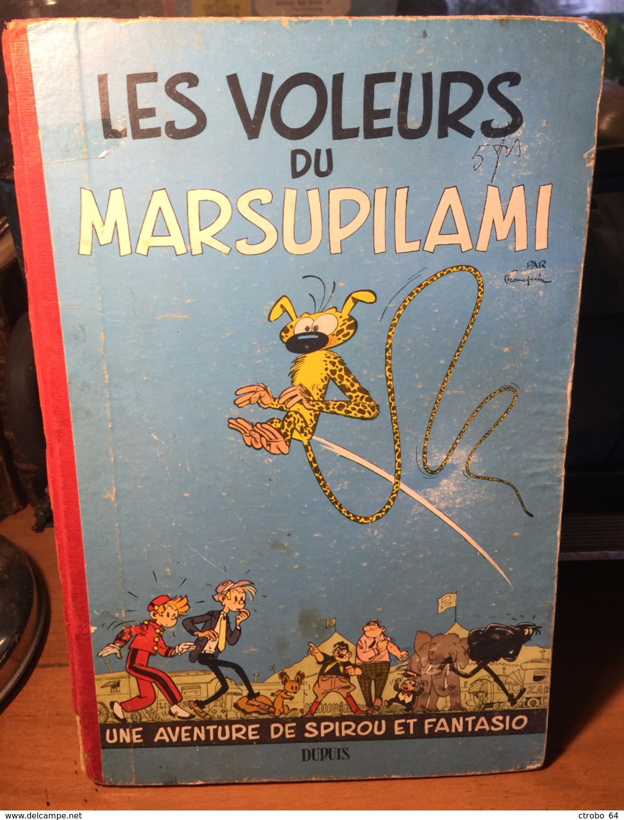 SPIROU ET FANTASIO - LES VOLEURS DE MARSUPILAMI - Edition Originale Belge De 1954 N° 5 - Spirou Et Fantasio