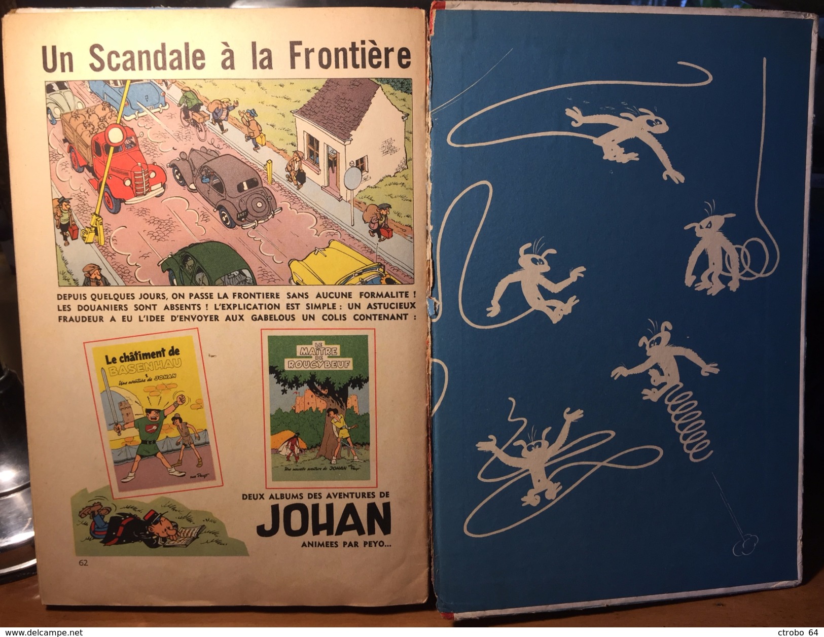 SPIROU ET FANTASIO - LES VOLEURS DE MARSUPILAMI - Edition Originale Belge De 1954 N° 5 - Spirou Et Fantasio