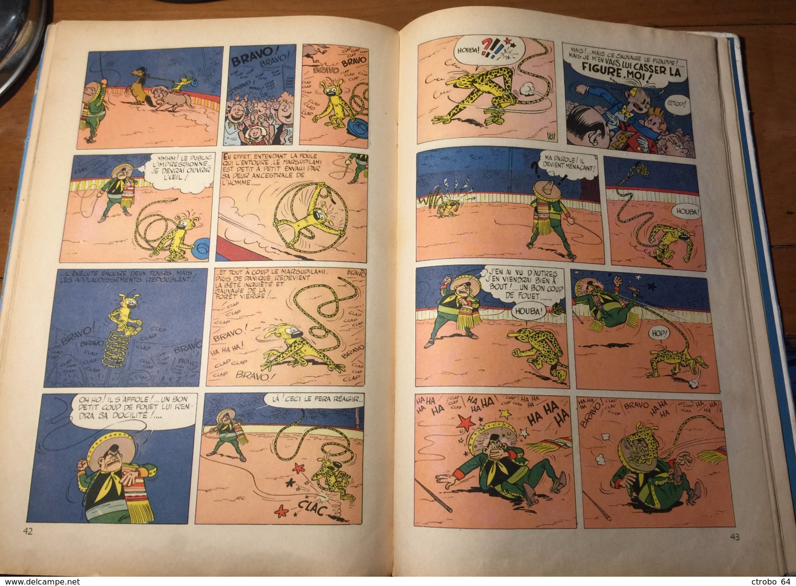 SPIROU ET FANTASIO - LES VOLEURS DE MARSUPILAMI - Edition Originale Belge De 1954 N° 5 - Spirou Et Fantasio