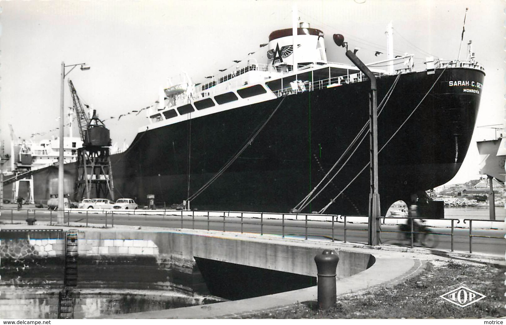 DUNKERQUE (port) - Le Sarah C Getty; Petrolier. - Pétroliers