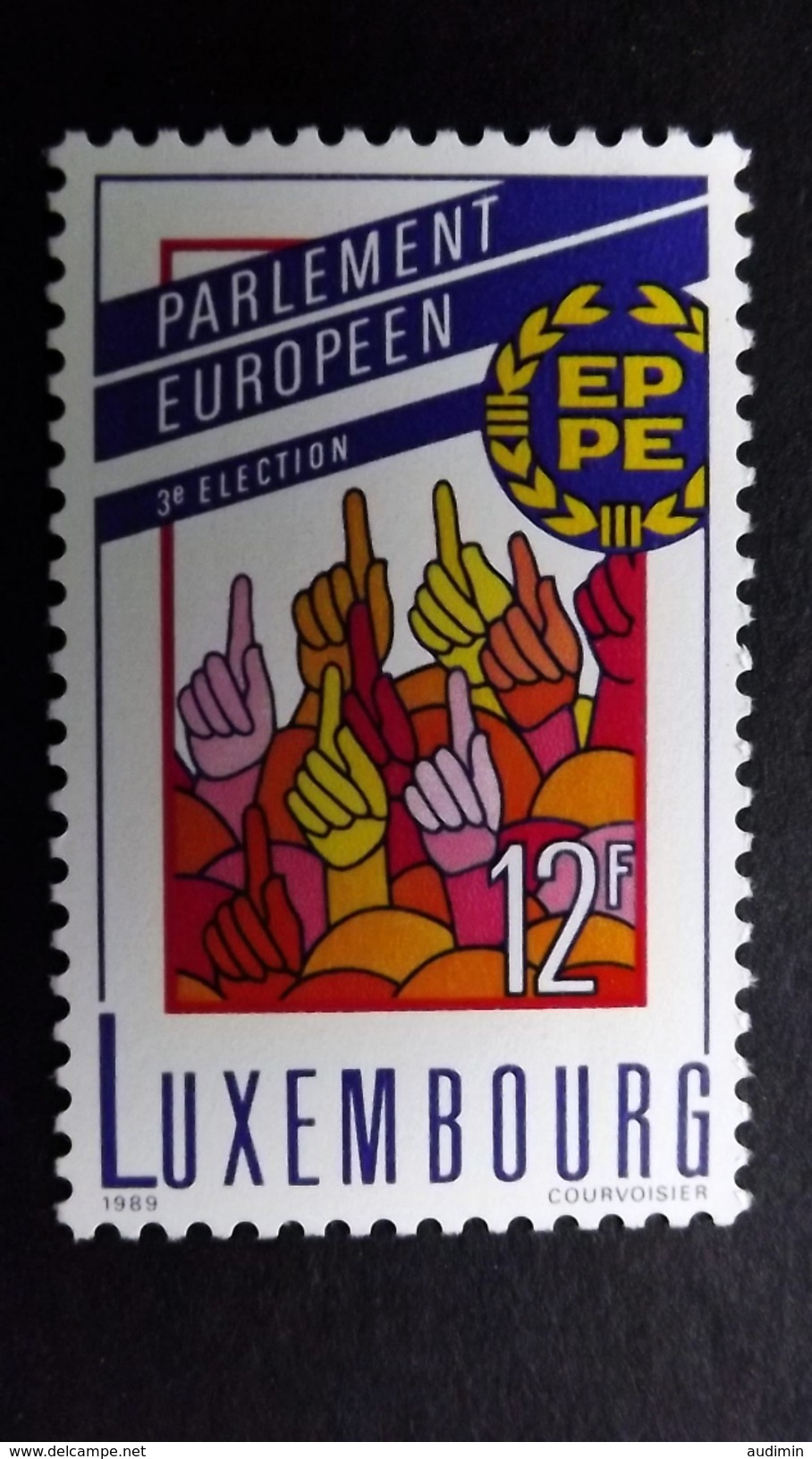 Luxemburg 1223 **/mnh, Dritte Direktwahlen Zum Europäischen Parlament - 1965-91 Giovanni