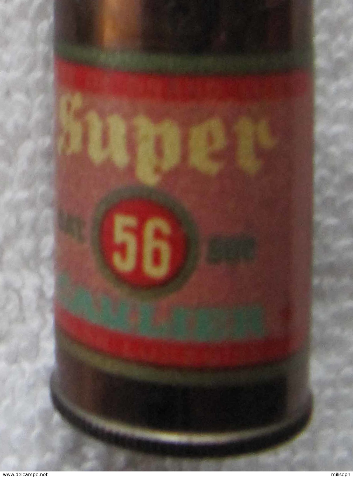 Mini BRIQUET - Publicité Bière CAULIER Bruxelles -  Bière Super 56 -    (4307) - Andere & Zonder Classificatie