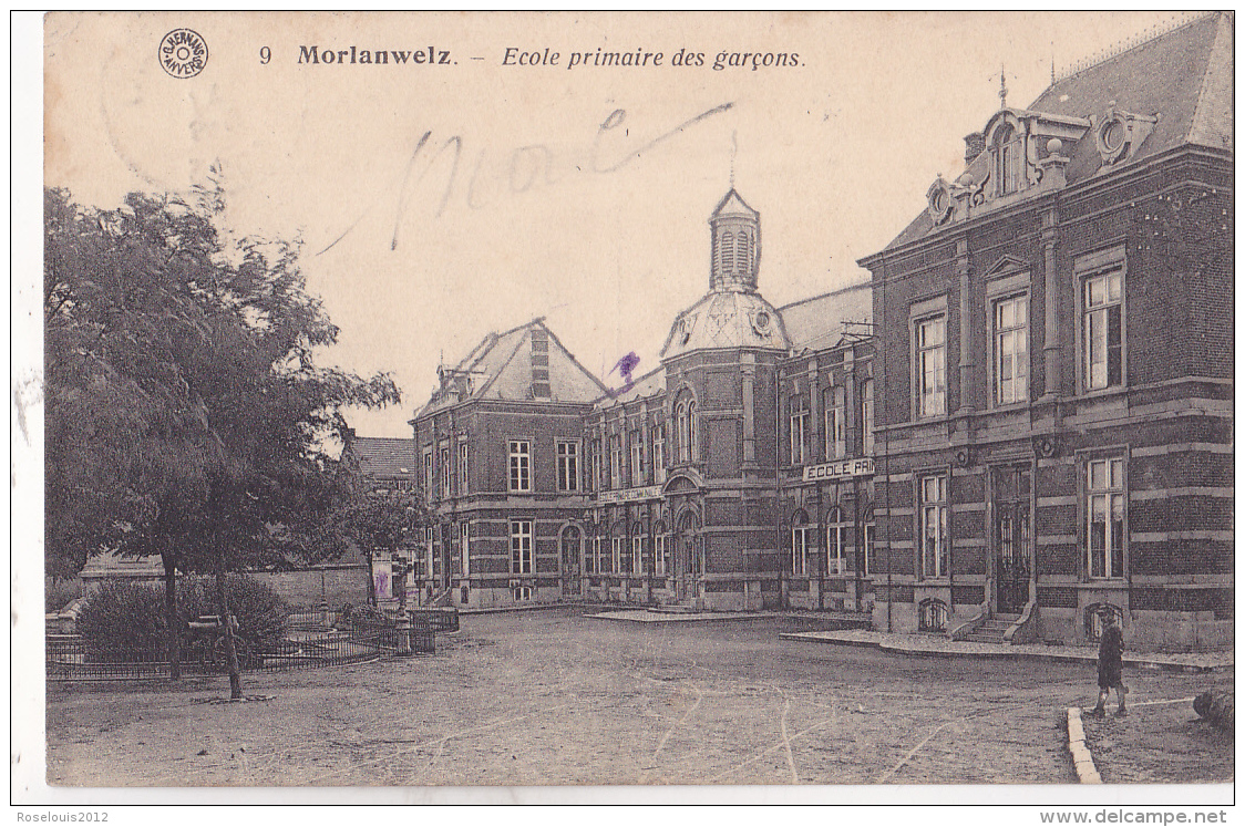 MORLANWELZ : école Primaire Des Garçons - Morlanwelz