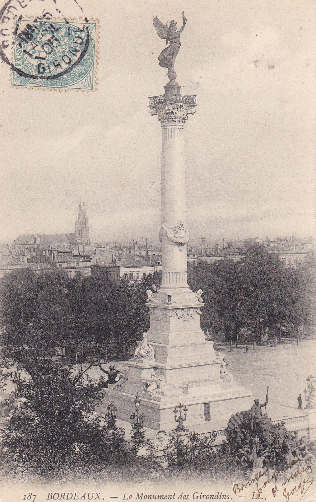 33 - BORDEAUX - Le Monument Des Girondins - Bordeaux