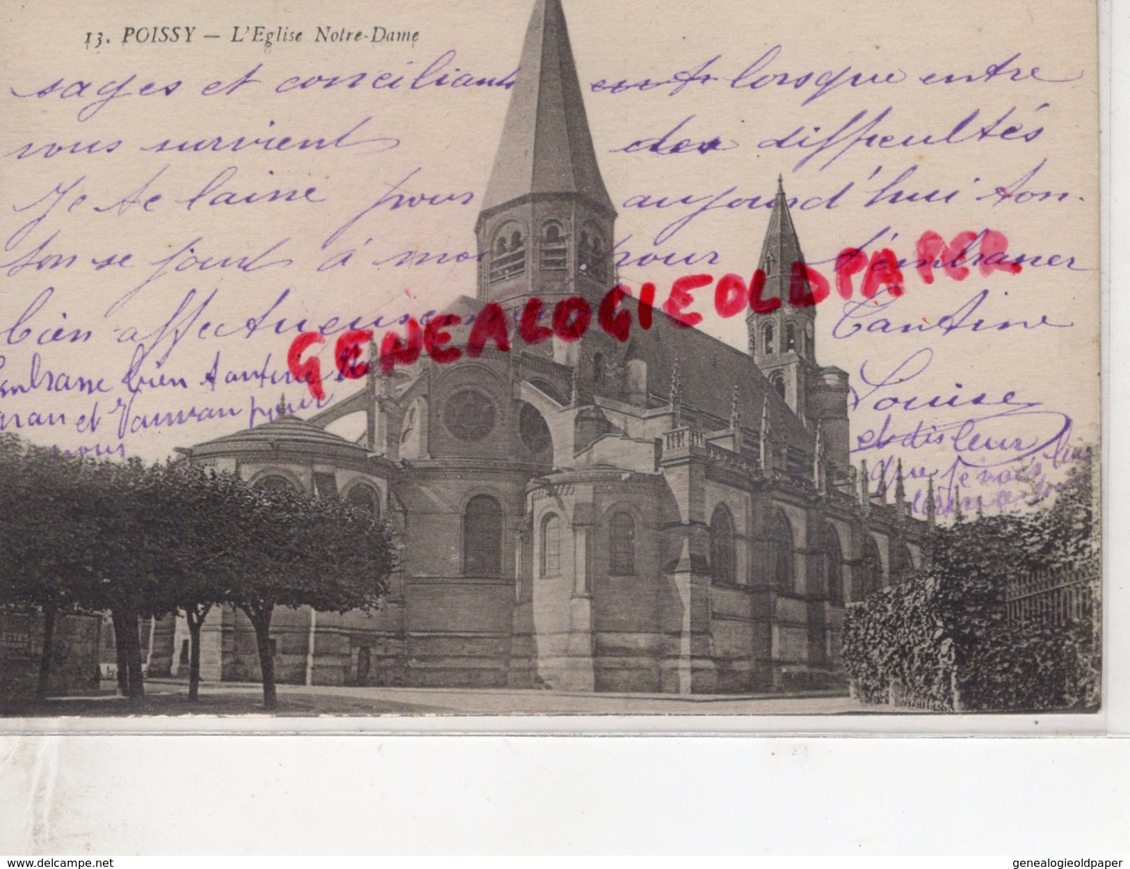 78 - POISSY - L' EGLISE NOTRE DAME - Poissy