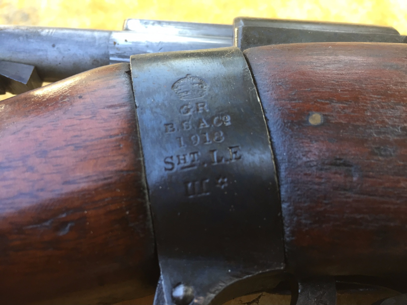 Fusil Lee Enfield N°1 Mark lll 1918