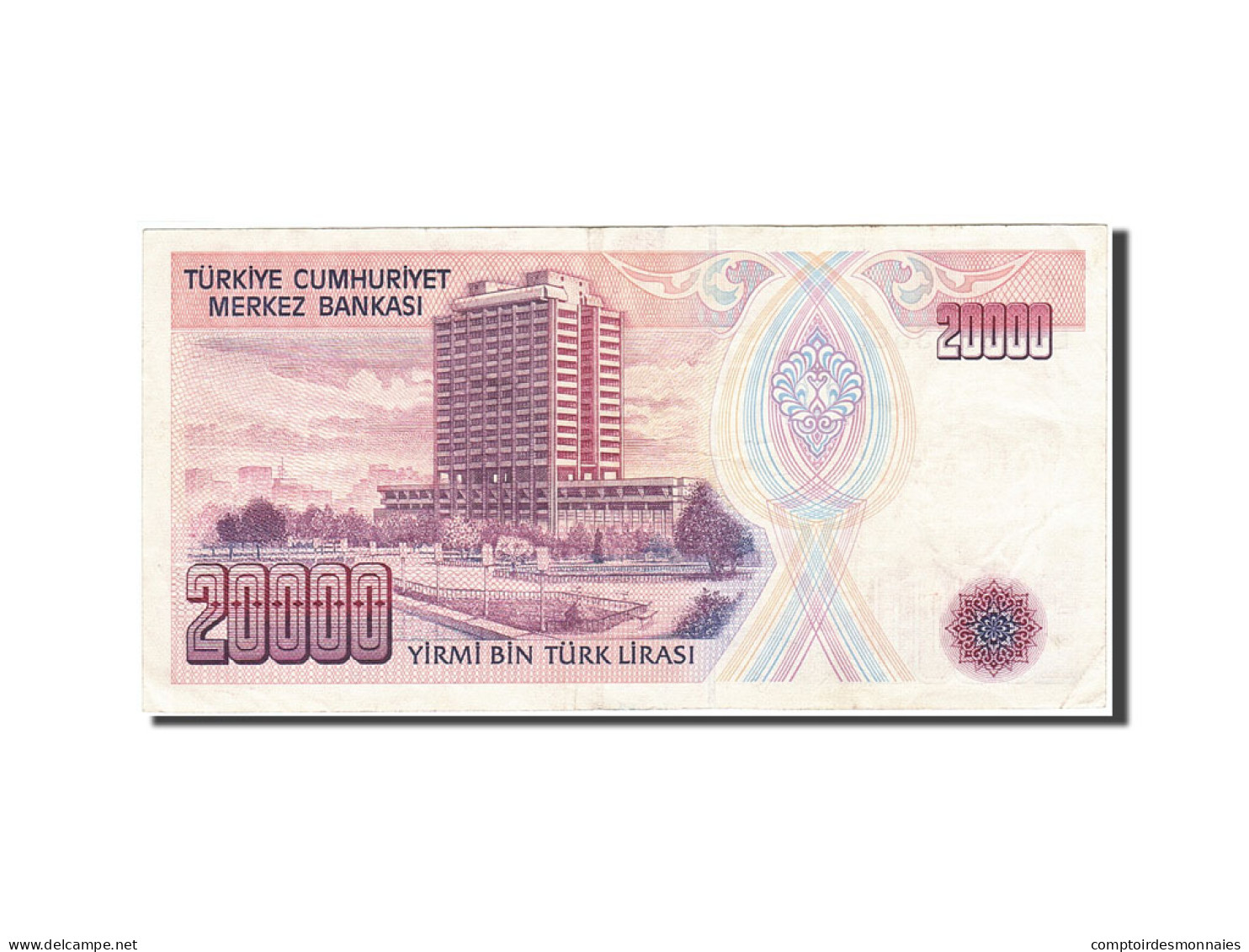 Billet, Turquie, 20,000 Lira, 1984-1997, 1995, KM:202, TTB - Turquie