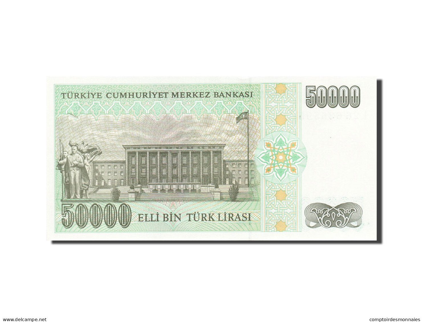 Billet, Turquie, 50,000 Lira, 1984-1997, 1995, KM:204, SPL+ - Turquie