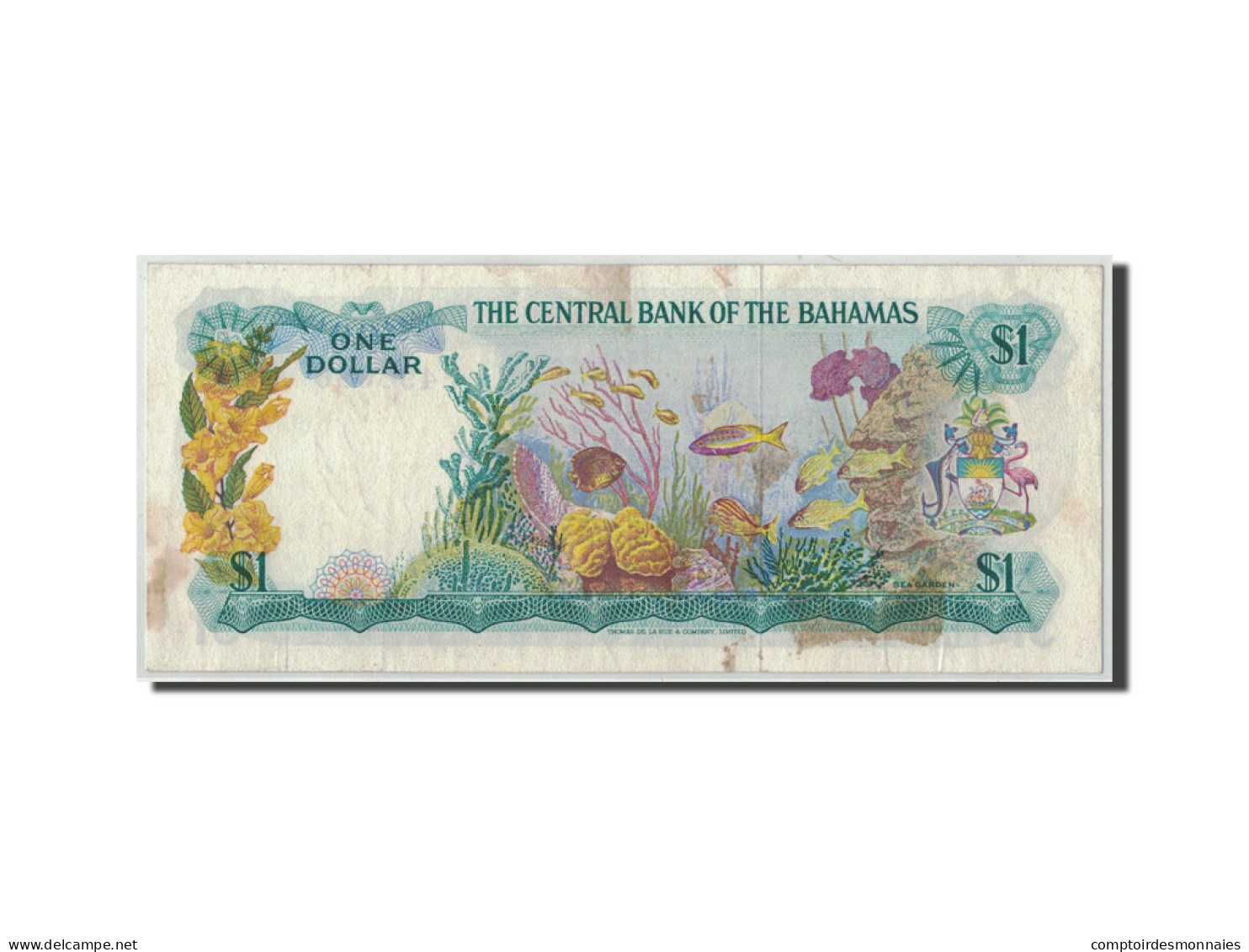 Billet, Bahamas, 1 Dollar, 1974, KM:35a, SUP - Bahamas