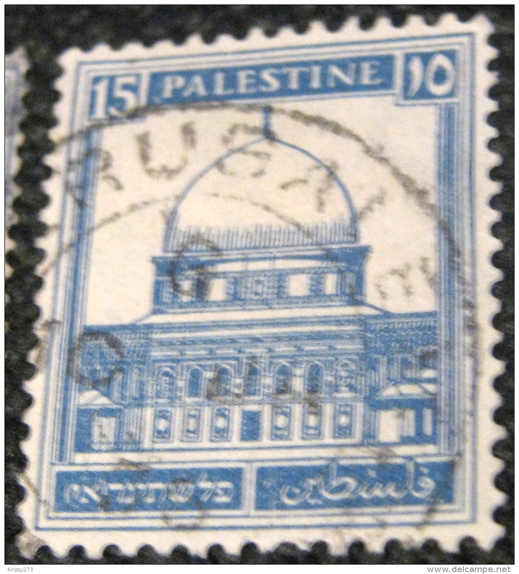 Palestine 1927 Dome Of The Rock 15m - Used - Palestine