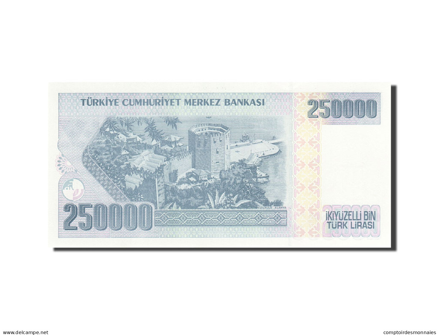 Billet, Turquie, 250,000 Lira, 1984-1997, 1992, KM:207, NEUF - Turquie