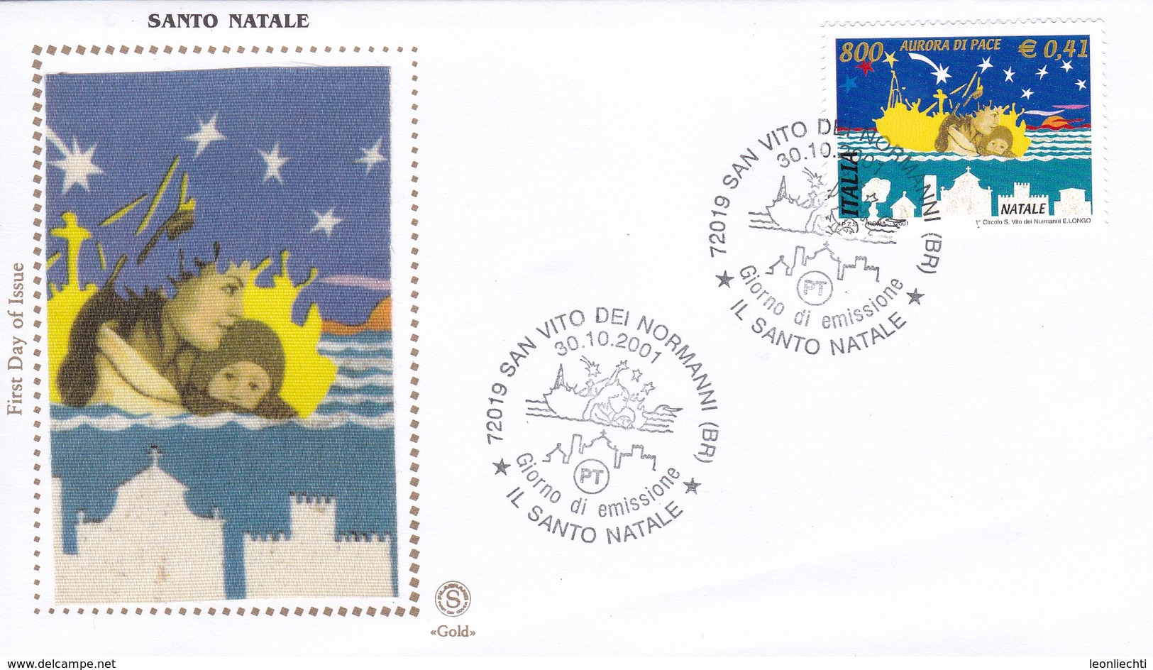 Santo Natale 2001 - FDC