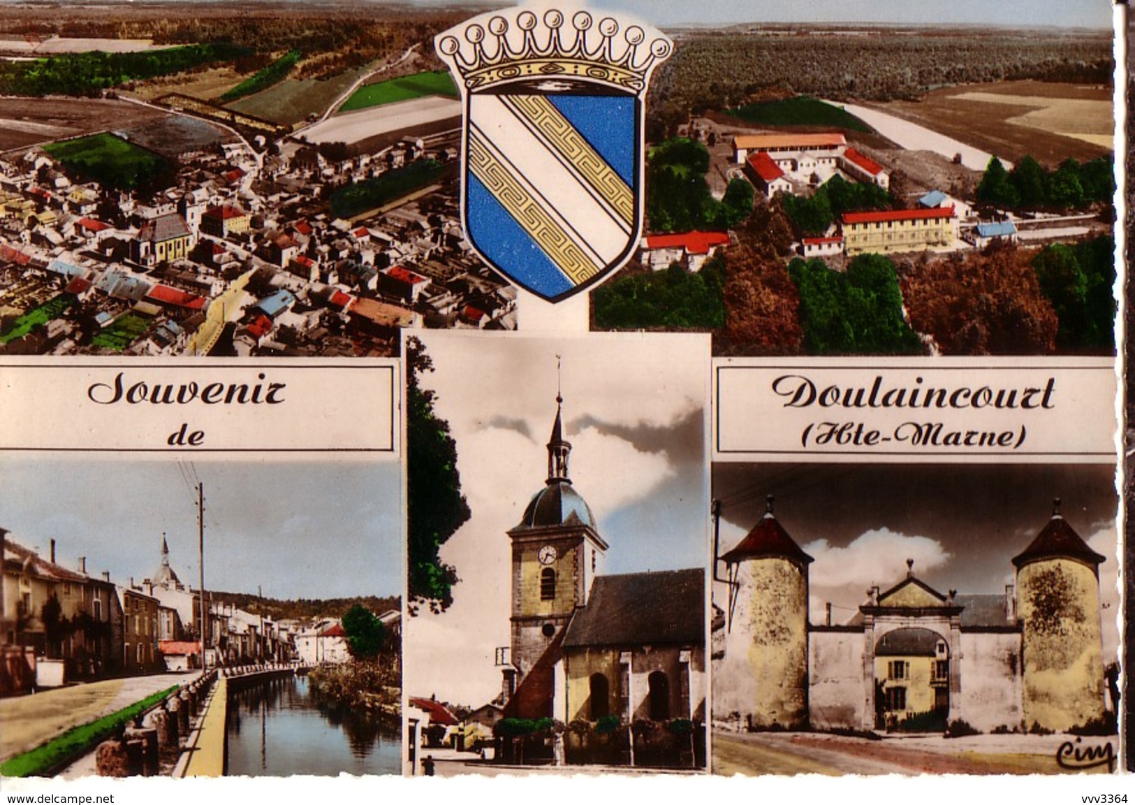 DOULAINCOURT: Carte Multivues - Doulaincourt