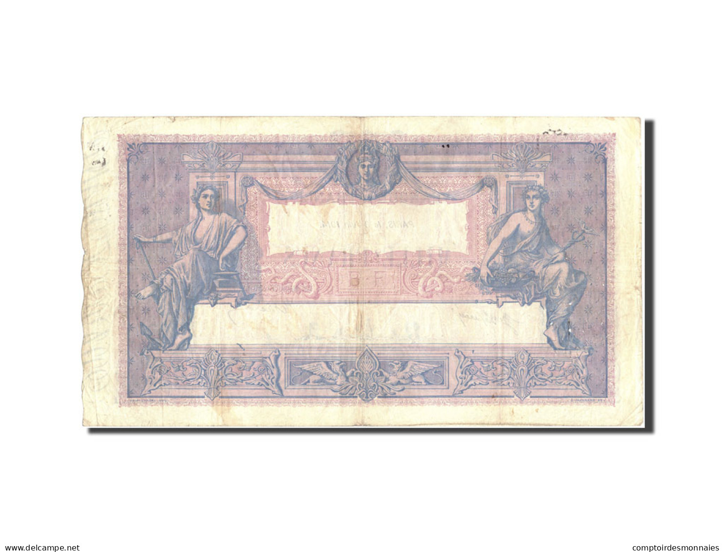 Billet, France, 1000 Francs, 1 000 F 1889-1926 ''Bleu Et Rose'', 1914 - 1 000 F 1889-1926 ''Bleu Et Rose''