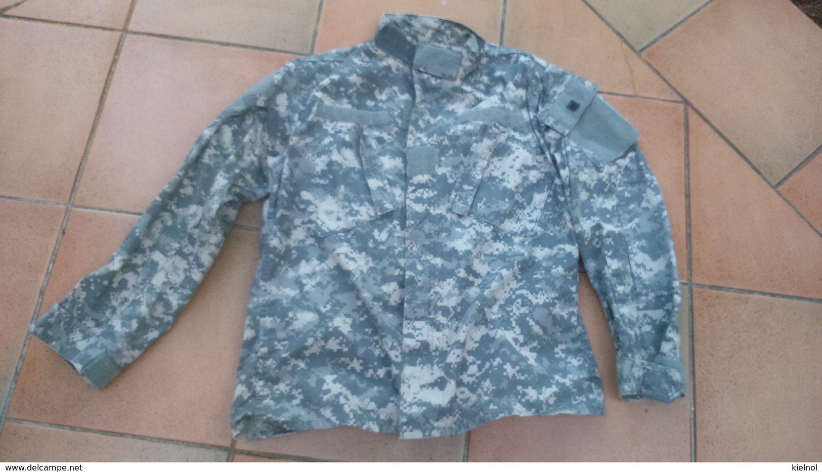 Veste US ARMY Camouflage ACU Portée En Afghanistan - Uniformen