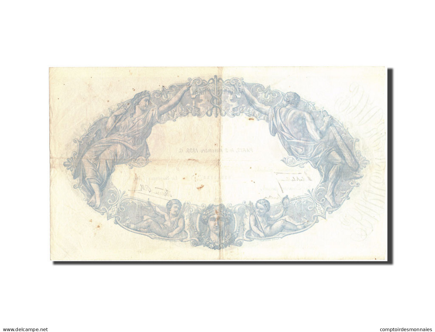 Billet, France, 500 Francs, 500 F 1888-1940 ''Bleu Et Rose'', 1939, 1939-11-02 - 500 F 1888-1940 ''Bleu Et Rose''