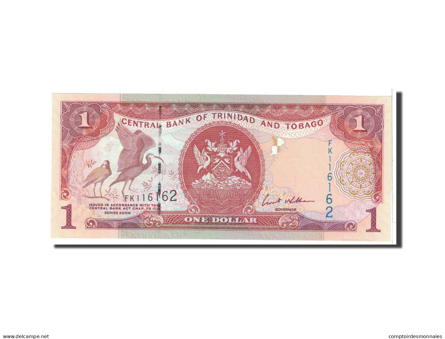 Billet, Trinidad And Tobago, 1 Dollar, 2006, Undated, KM:46, NEUF - Trinidad & Tobago