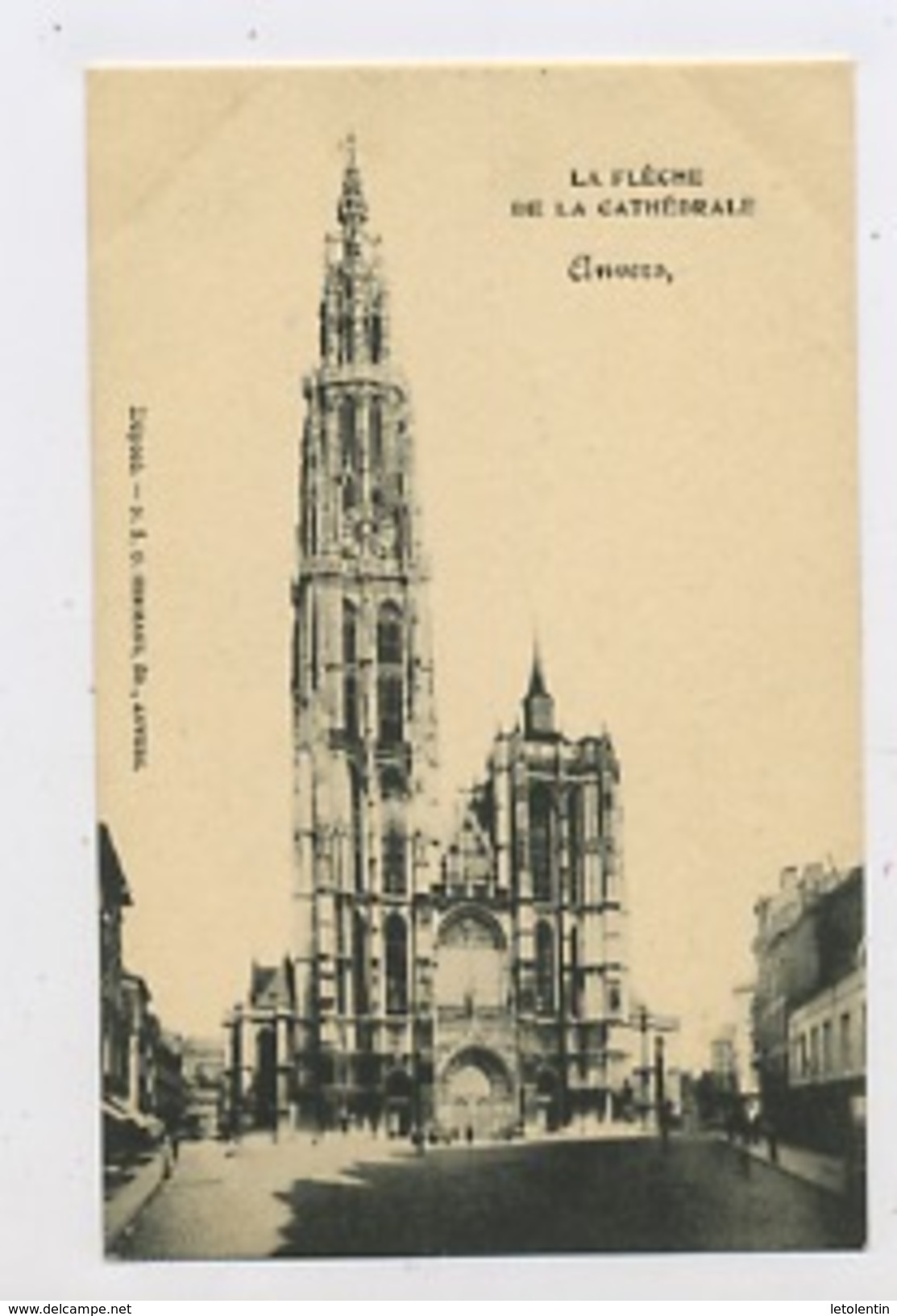 CPM - ANVERS - LA FLECHE DE LA CATHEDRALE - Antwerpen