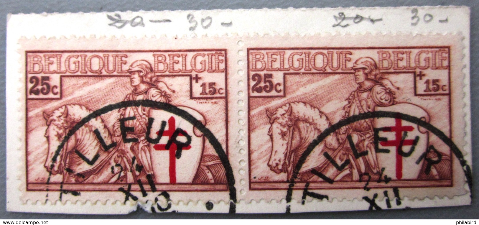 BELGIQUE               N° 395               OBLITERE - Used Stamps