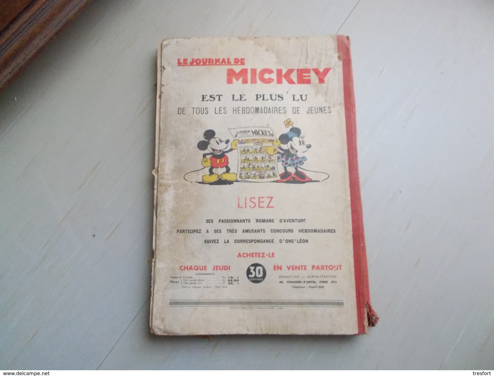 ALBUM LE JOURNAL DE MICKEY 2 E ANNEE  NO 53 A 104   1935/1936 - Journal De Mickey