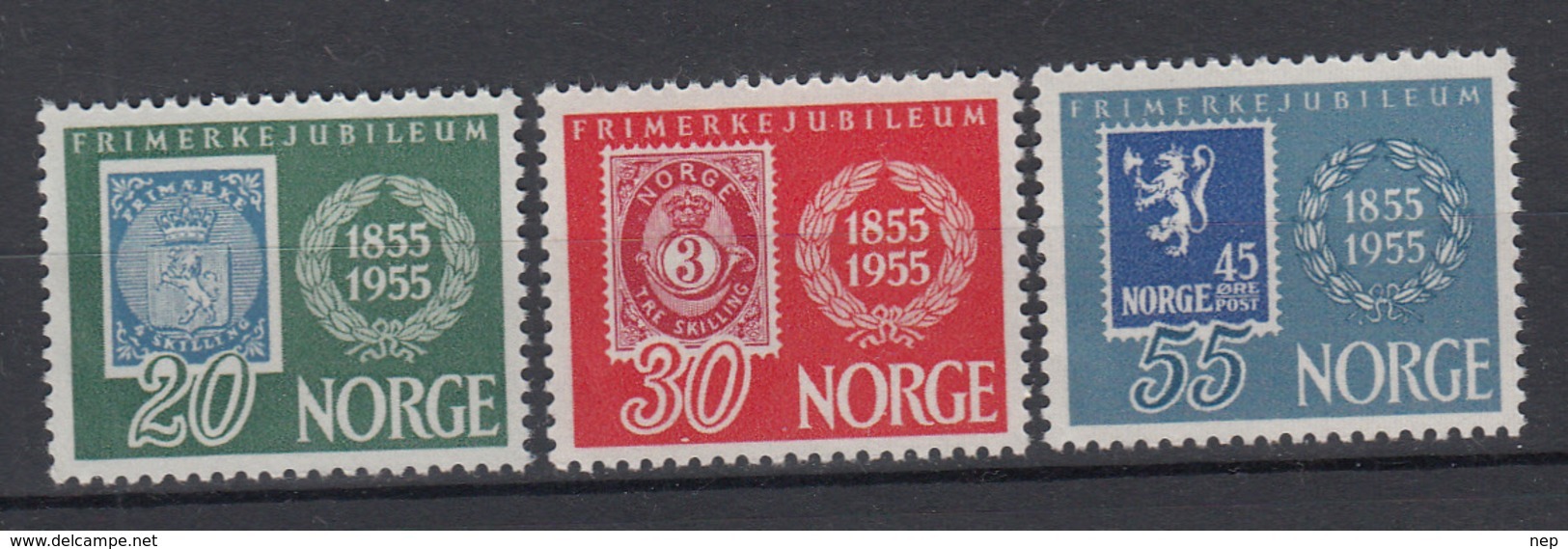 NOORWEGEN - Michel - 1955 - Nr 390/92 - MNH** - Neufs