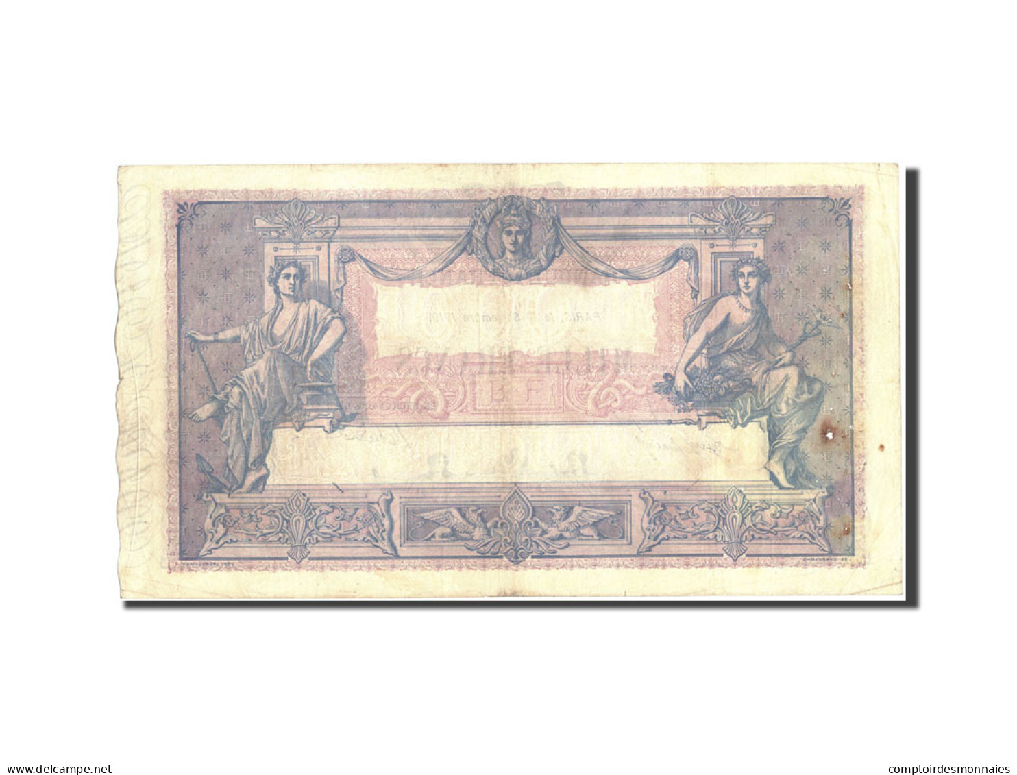 Billet, France, 1000 Francs, 1 000 F 1889-1926 ''Bleu Et Rose'', 1919 - 1 000 F 1889-1926 ''Bleu Et Rose''