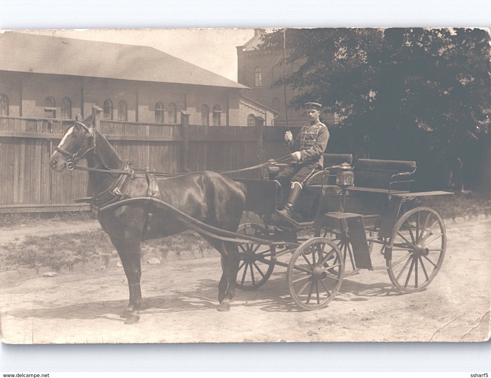 3 Deutsche Foto-AK Mit Pferdekutsche 3 Cpa Avec Chevaux 3 GERMAN RPPC With HORSE CARRIAGES WWI C. 1915 - Pferde