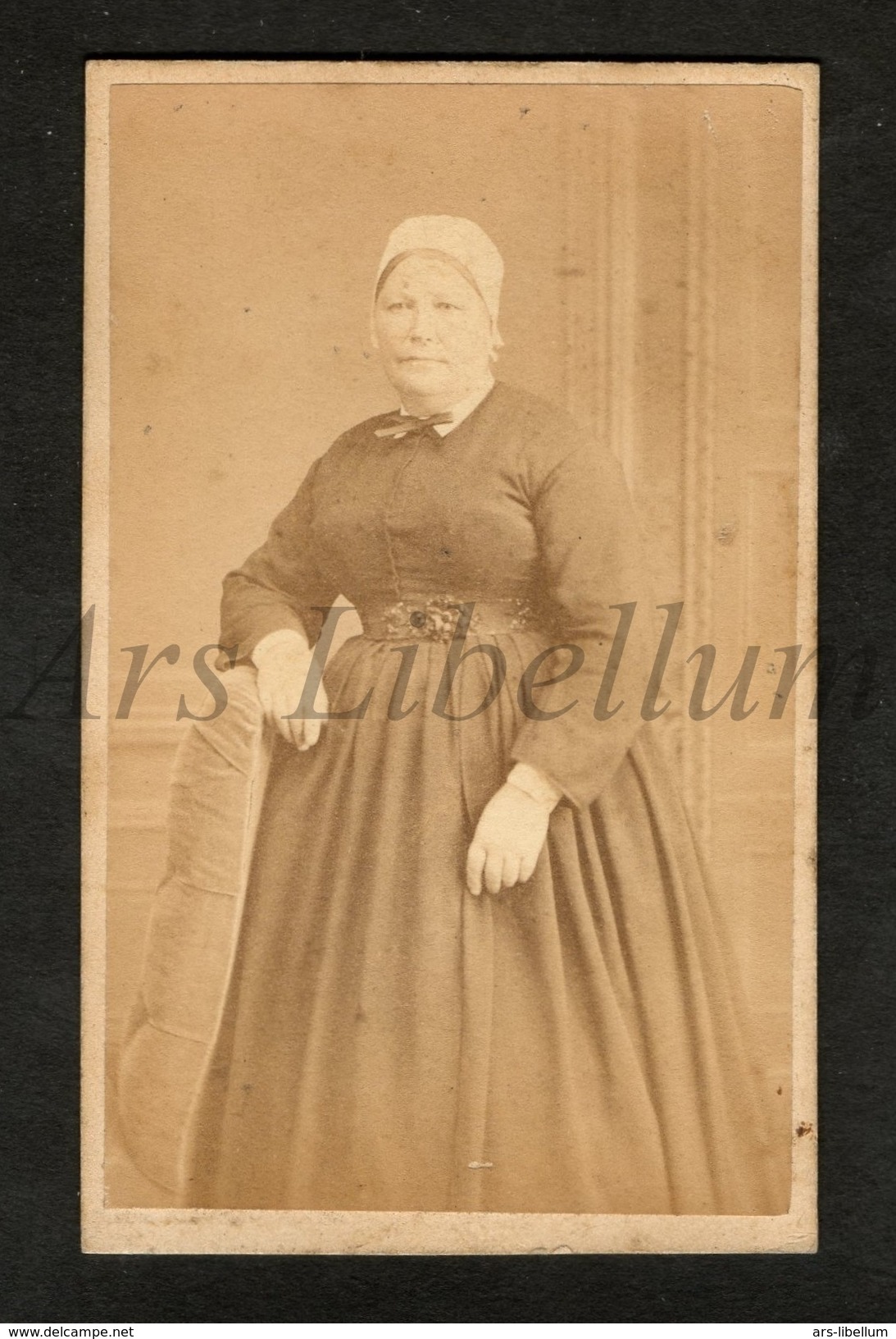 Photo-carte De Visite / CDV / Femme / Woman / 2 Scans / Photo Jamin / Paris - Anciennes (Av. 1900)