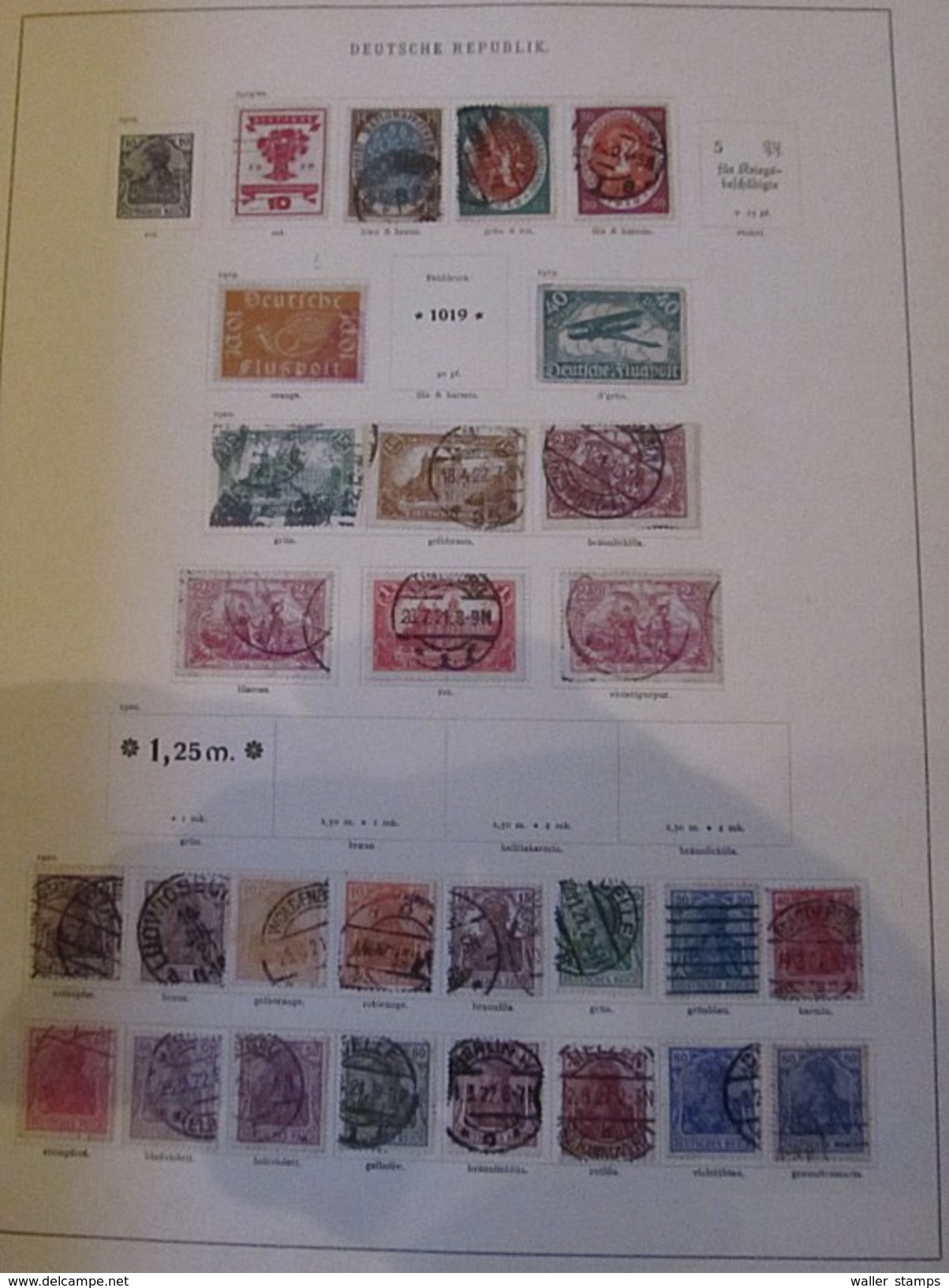 Lot With German Stamps In Albums And More